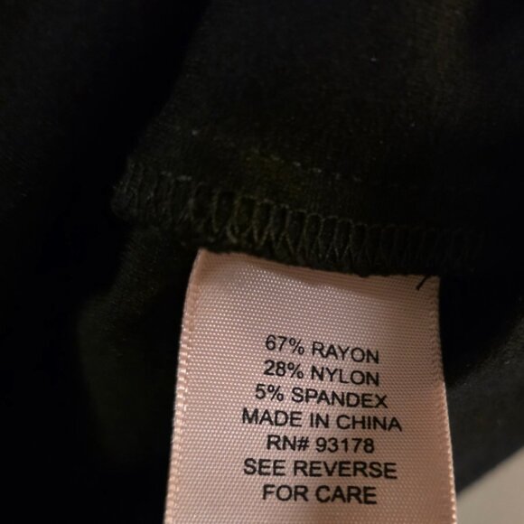 Philosophy Black 21" Mini Skirt size 4 - Picture 4 of 5